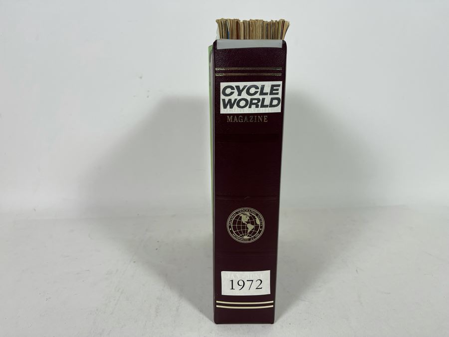 Vintage 1972 Cycle World Motorcycle Magazines - See Photos [Photo 3]
