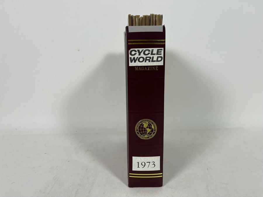 Vintage 1973 Cycle World Motorcycle Magazines - See Photos [Photo 2]
