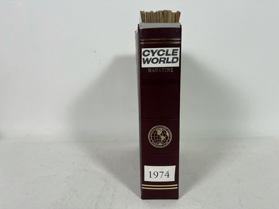 Vintage 1974 Cycle World Motorcycle Magazines - See Photos [Photo 3]