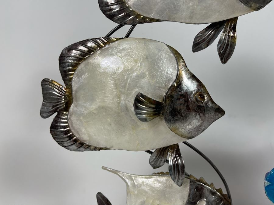 Pair Of Metal Fish Sculptures [Photo 5]