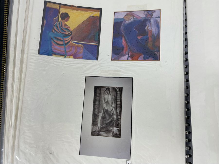 Jean Klafs's Original Artist Portfolio Including Photographs And Slides Of Her Artwork, Pricelists And Newspaper Clippings - See Photos [Photo 19]