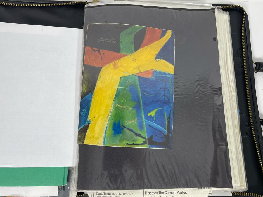 Jean Klafs's Original Artist Portfolio Including Photographs And Slides Of Her Artwork, Pricelists And Newspaper Clippings - See Photos [Photo 6]