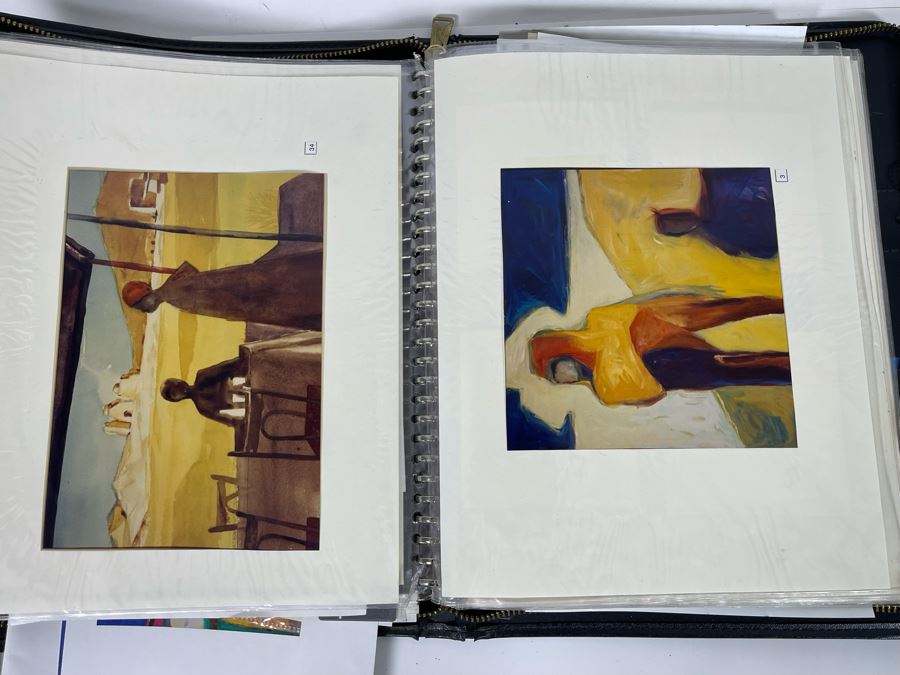 Jean Klafs's Original Artist Portfolio Including Photographs And Slides Of Her Artwork, Pricelists And Newspaper Clippings - See Photos [Photo 14]