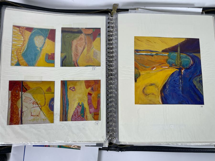 Jean Klafs's Original Artist Portfolio Including Photographs And Slides Of Her Artwork, Pricelists And Newspaper Clippings - See Photos [Photo 15]