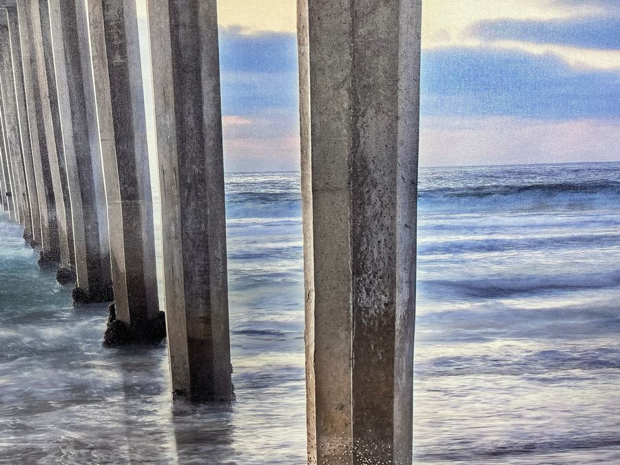 Large Canvas Print Of Scripps Pier La Jolla 40 X 60 [Photo 4]