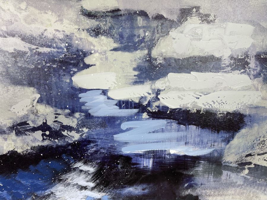 Abstract Canvas Print 36 X 48