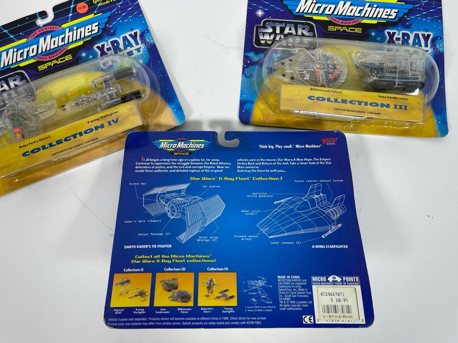 New Old Stock Vintage Star Wars Micro Machines Toys [Photo 8]