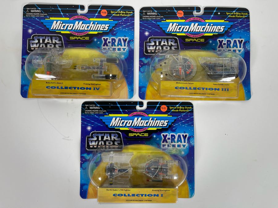 New Old Stock Vintage Star Wars Micro Machines Toys [Photo 1]