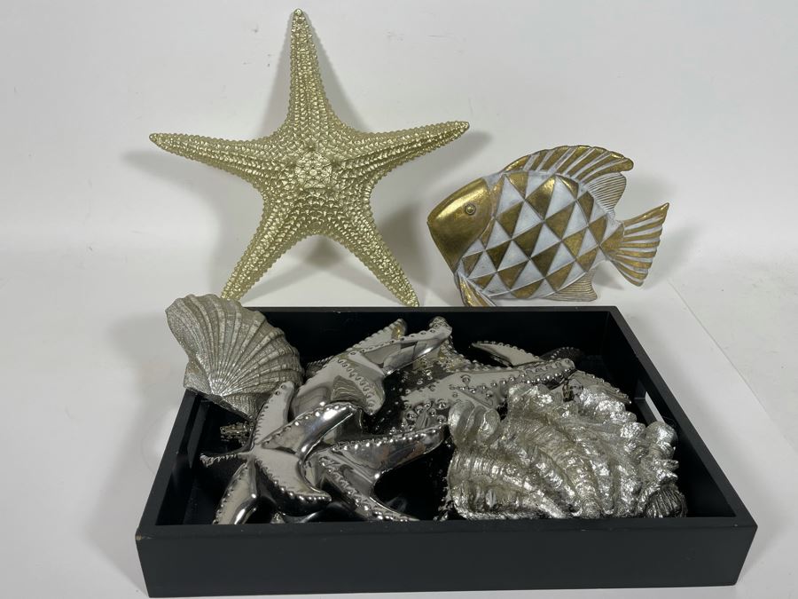 Nautical Beach Decor Lot [Photo 4]