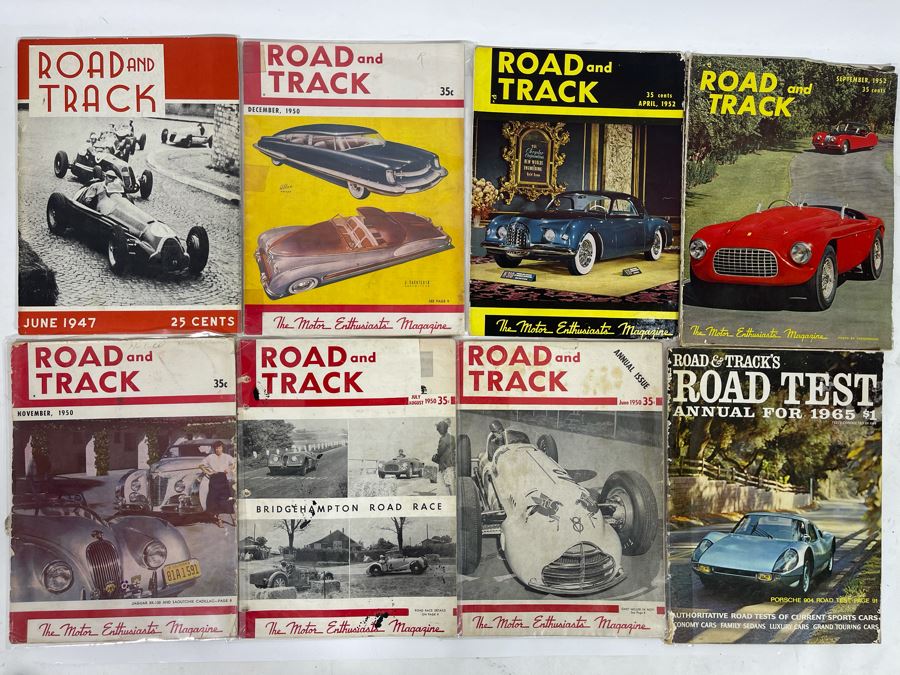 Vintage Road And Track Magazines From The 1940s/50s/60s [Photo 1]