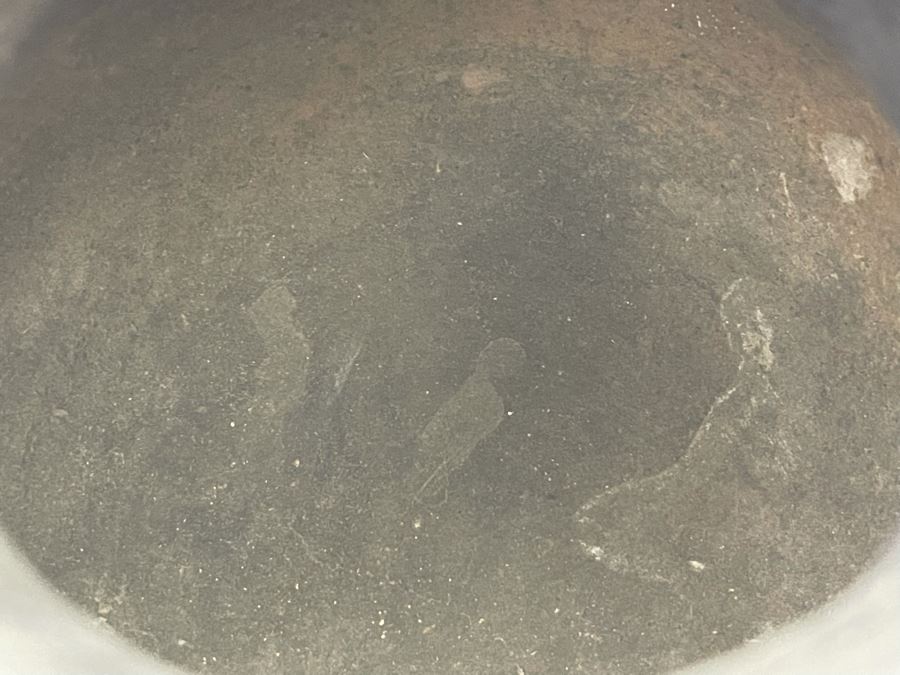 Antique 900-1100AD Native American Salado Pottery Jar Very Thin Walled Mica Fill Recovered From Roosevelt Lake Area 6W X 6H - See Photos For Damage To Rim [Photo 7]