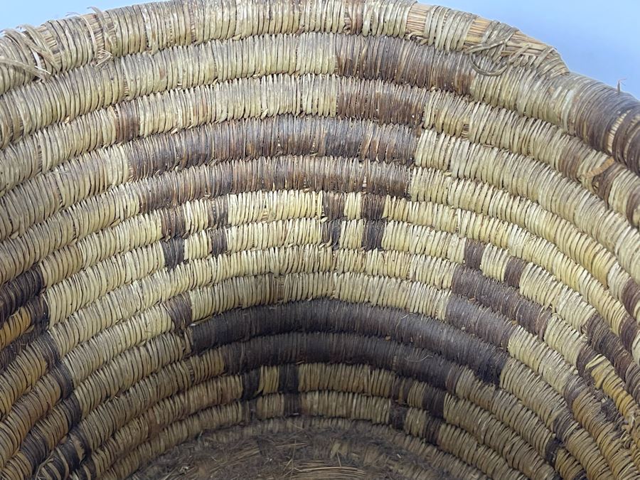 Vintage Native American Basket With Some Damage 9.5W X 8H [Photo 8]