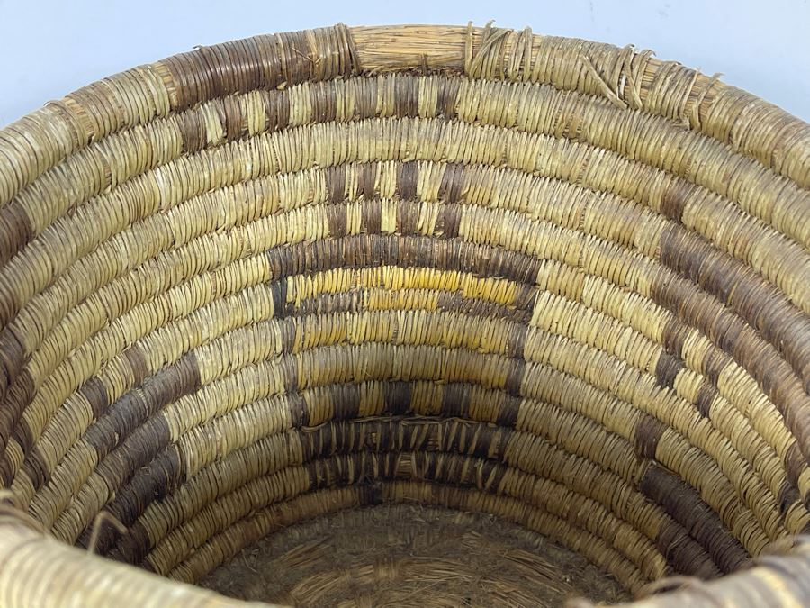 Vintage Native American Basket With Some Damage 9.5W X 8H [Photo 7]