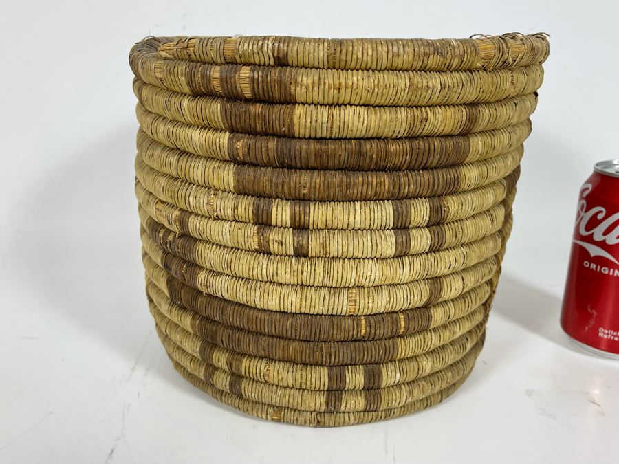 Vintage Native American Basket With Some Damage 9.5W X 8H [Photo 4]