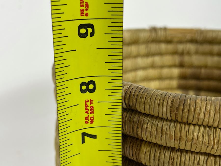 Vintage Native American Basket With Some Damage 9.5W X 8H [Photo 13]