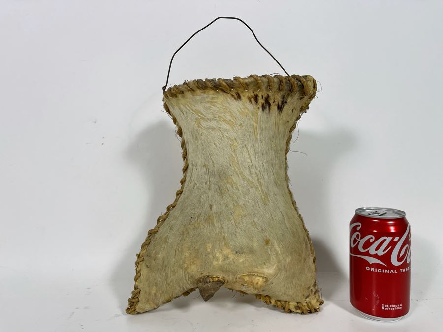 Handmade Rawhide Basket 9.5W X 11H [Photo 5]