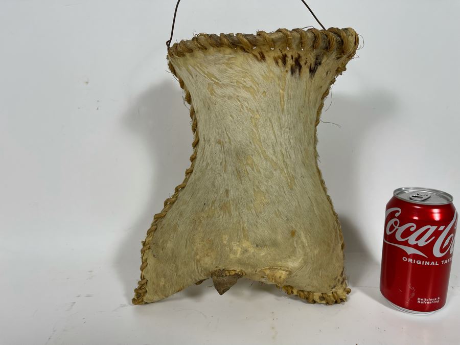 Handmade Rawhide Basket 9.5W X 11H [Photo 6]