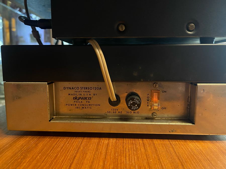 Dynaco Solid State Preamplifier And Power Amplifier With Original Boxes Tested Working [Photo 5]