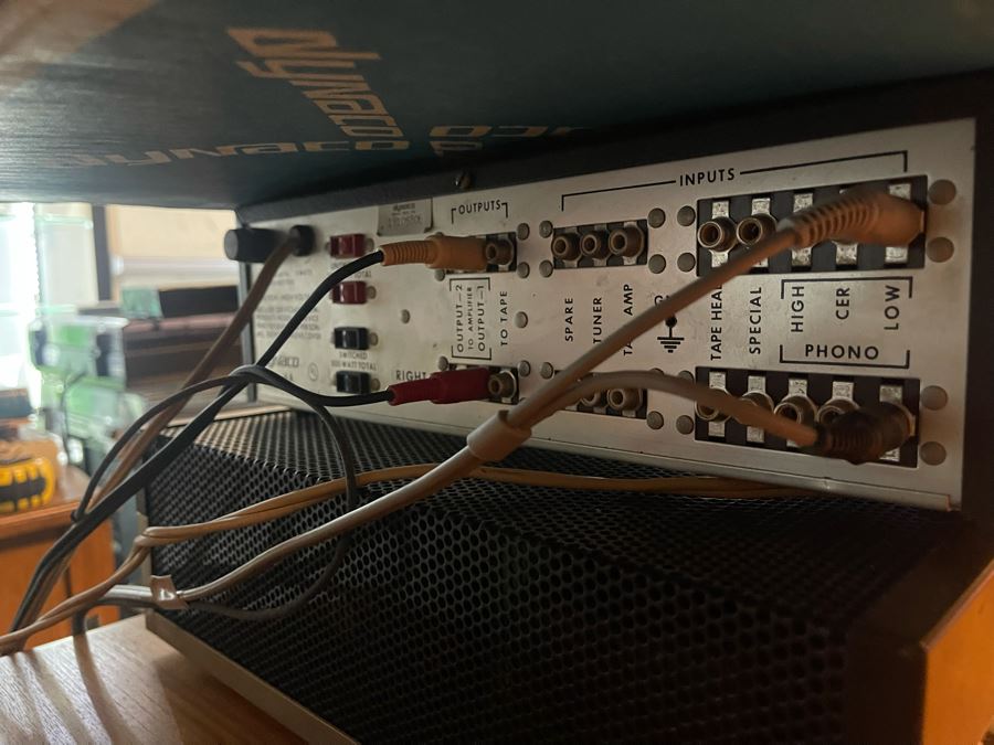 Dynaco Solid State Preamplifier And Power Amplifier With Original Boxes Tested Working [Photo 6]