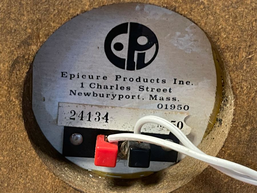 EPI Epicure Products Inc Bookshelf Speakers M50 Mighyt Mite Tested Working [Photo 5]