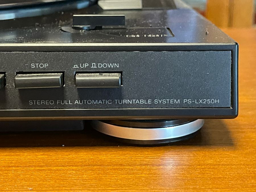 SONY Automatic Turntable System PS-LX250H Record Player Tested Working [Photo 4]
