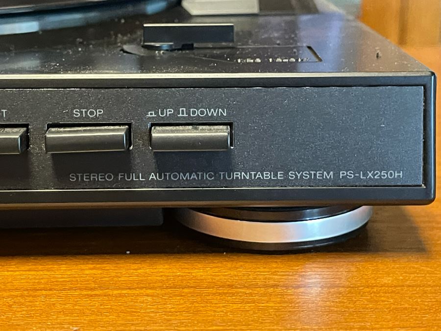 SONY Automatic Turntable System PSLX250H Record Player Tested Working
