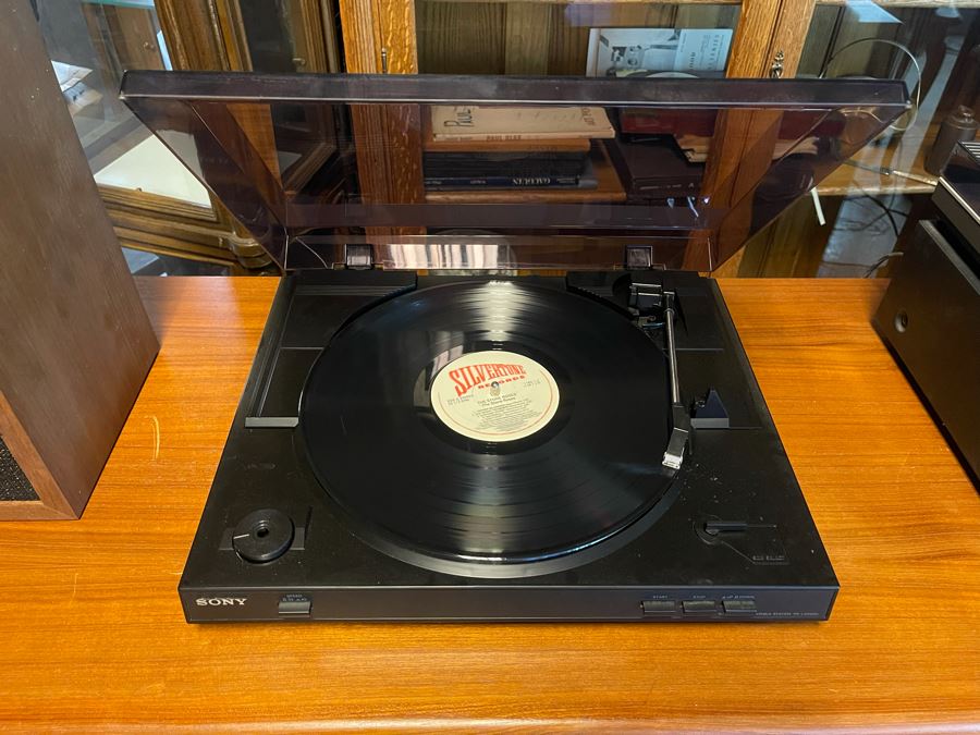 SONY Automatic Turntable System PS-LX250H Record Player Tested Working [Photo 1]