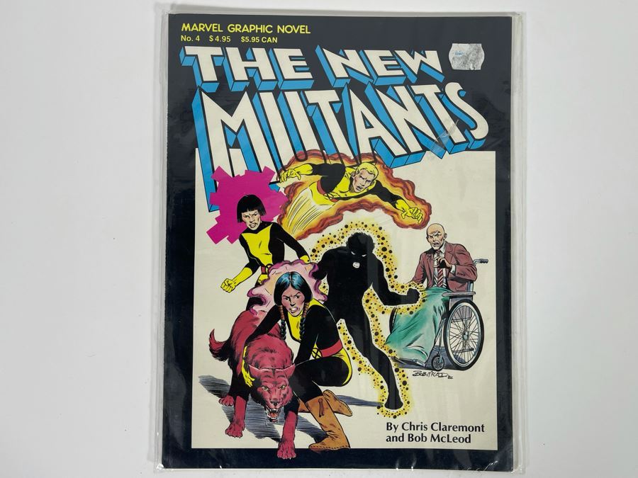 Marvel Graphic Novel The New Mutants No. 4