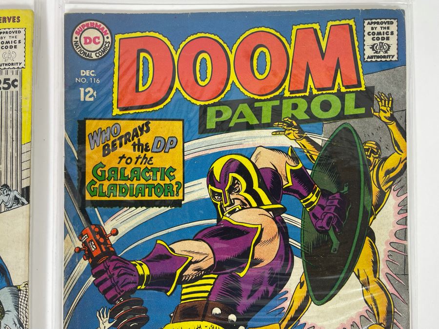 Vintage Comic Books: T.H.U.N.D.E.R. Agents 18 And Doom Patrol 115 [Photo 2]