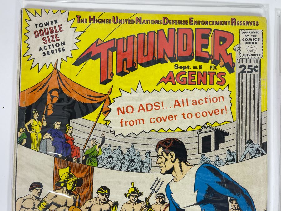 Vintage Comic Books: T.H.U.N.D.E.R. Agents 18 And Doom Patrol 115 [Photo 3]