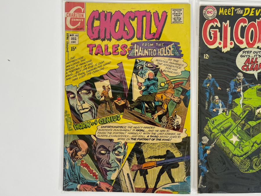 Vintage Comic Books: Ghostly Tales From The Haunted House 83 And G.I. Combat 131 [Photo 2]