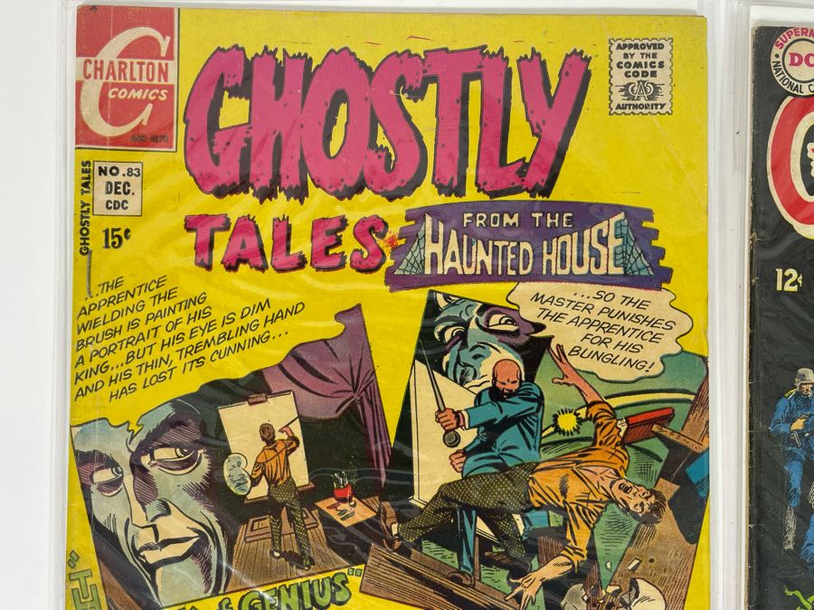 Vintage Comic Books: Ghostly Tales From The Haunted House 83 And G.I. Combat 131 [Photo 3]