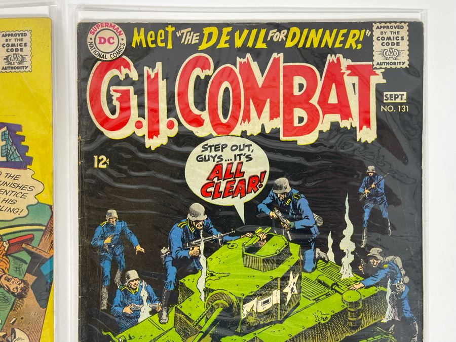 Vintage Comic Books: Ghostly Tales From The Haunted House 83 And G.I. Combat 131 [Photo 4]