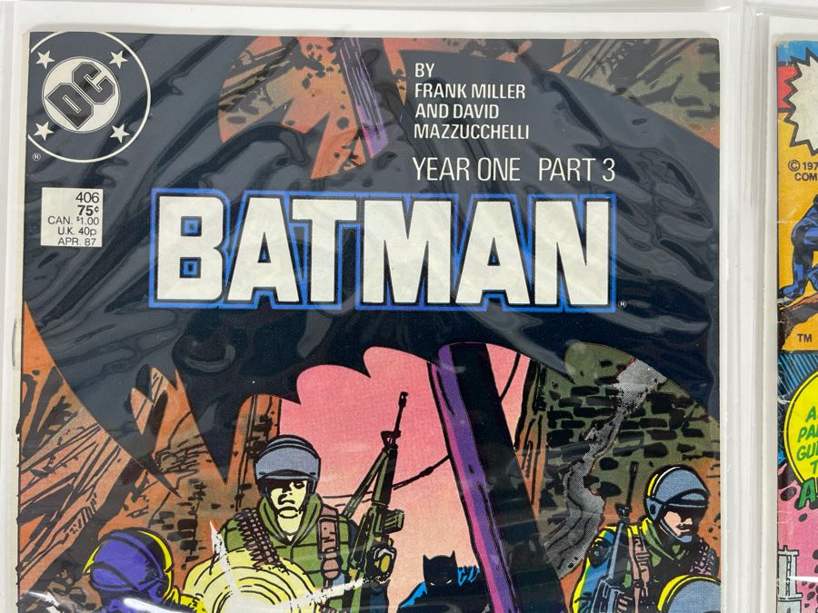 Vintage Comic Books: DC Batman 406 And The Black Panther 15 [Photo 4]