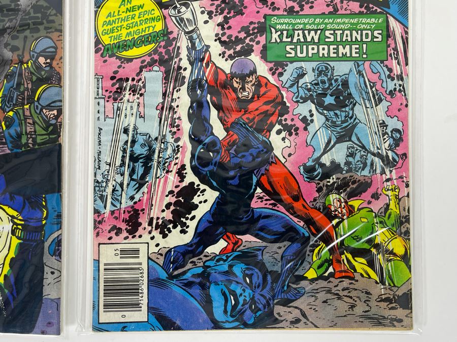 Vintage Comic Books: DC Batman 406 And The Black Panther 15 [Photo 3]