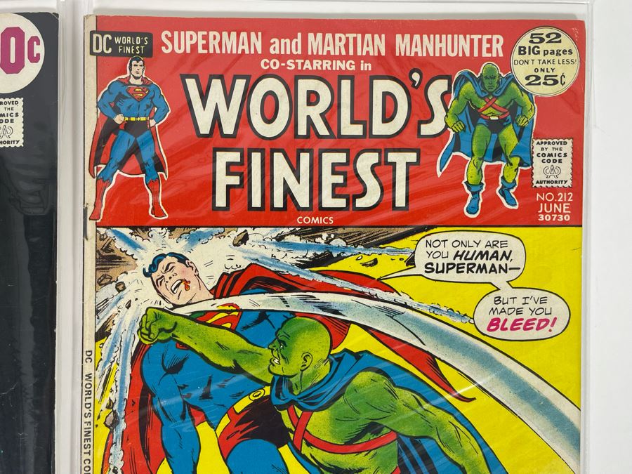 Vintage Comic Books: DC The Phantom Stranger 24 And World's Finest Superman 212 [Photo 2]