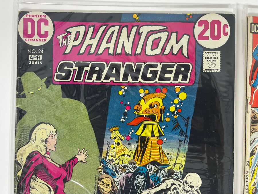 Vintage Comic Books: DC The Phantom Stranger 24 And World's Finest Superman 212 [Photo 4]