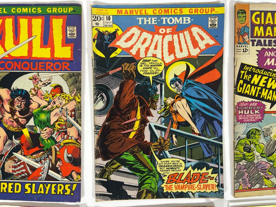 Vintage Comic Books Lot (Includes The Tomb Of Dracula #10 (1972) - First Appearance Of Blade The Vampire-Slayer) [Photo 4]