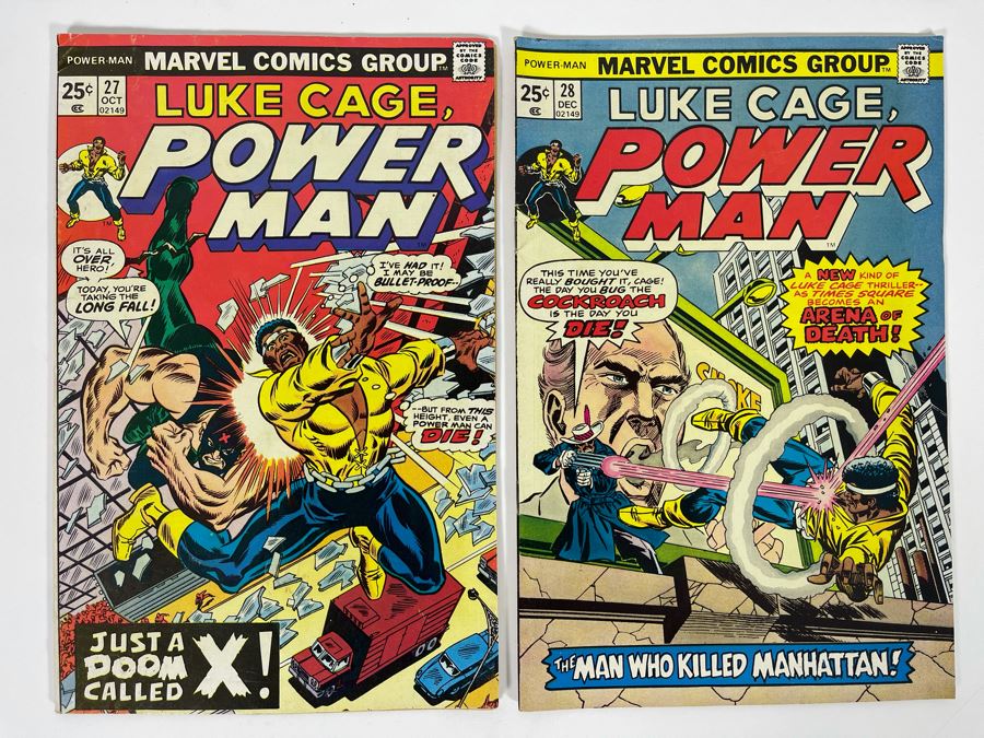 Vintage Luke Cage, Power Man Comic Books: 27,28 [Photo 1]
