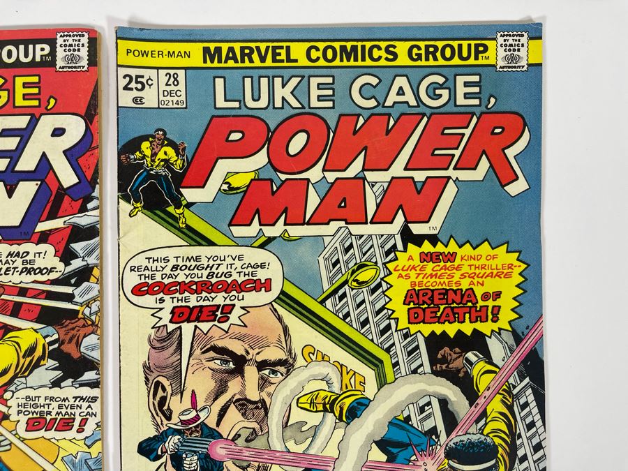 Vintage Luke Cage, Power Man Comic Books: 27,28 [Photo 3]