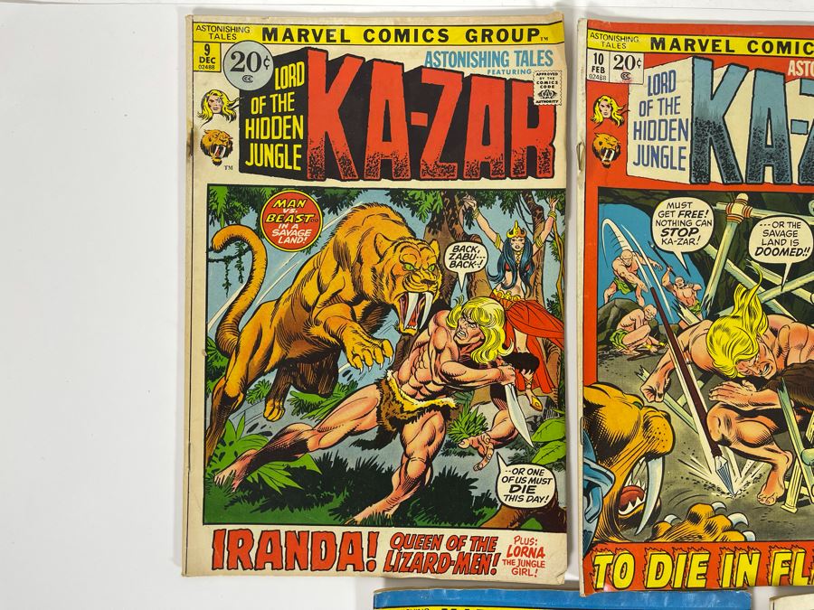 Vintage Astonishing Tales Comic Books: 9,10,12,13,14 [Photo 2]