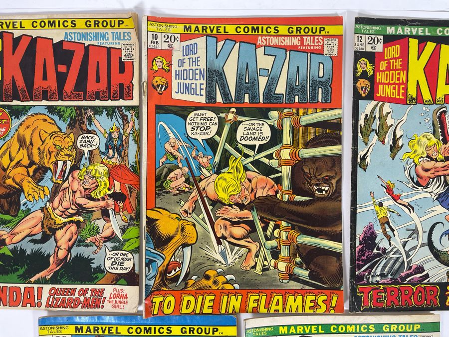 Vintage Astonishing Tales Comic Books: 9,10,12,13,14 [Photo 4]