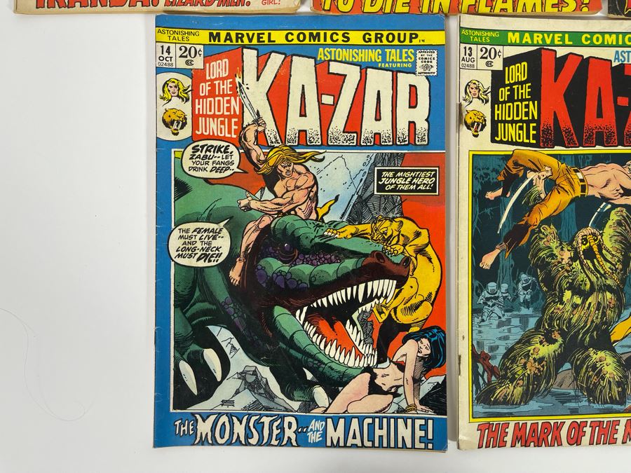 Vintage Astonishing Tales Comic Books: 9,10,12,13,14 [Photo 6]
