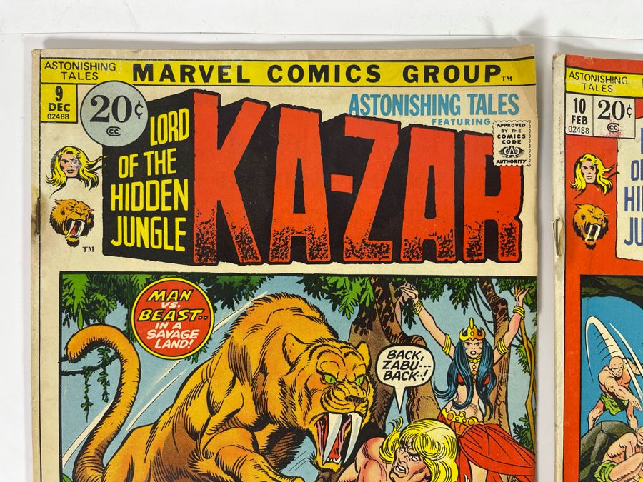 Vintage Astonishing Tales Comic Books: 9,10,12,13,14 [Photo 3]