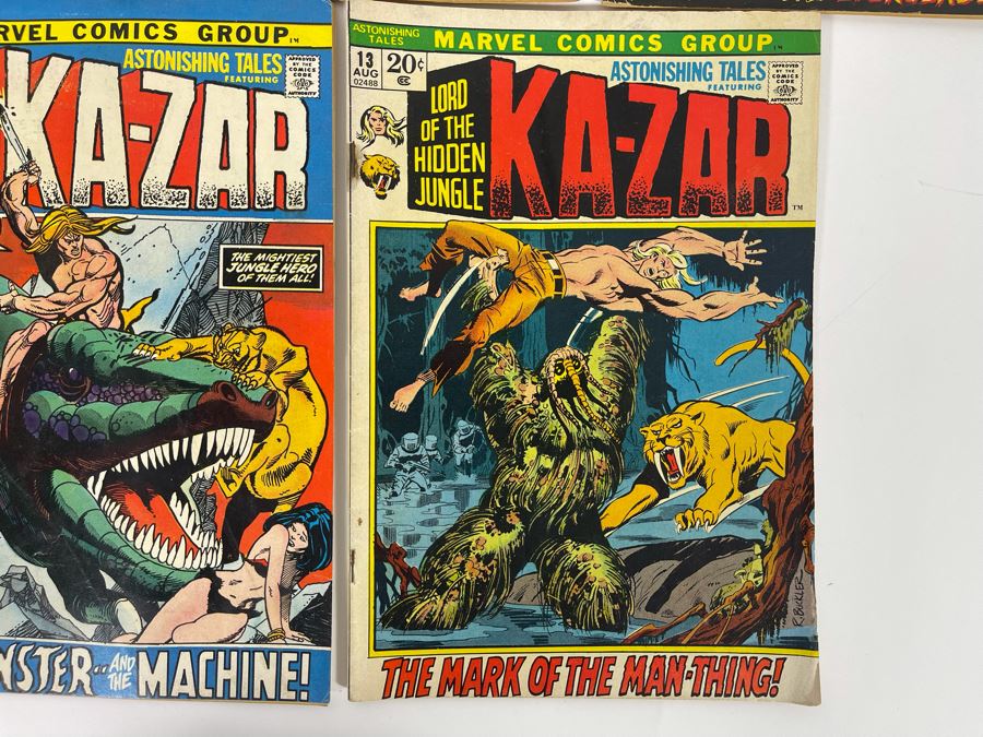 Vintage Astonishing Tales Comic Books: 9,10,12,13,14 [Photo 7]