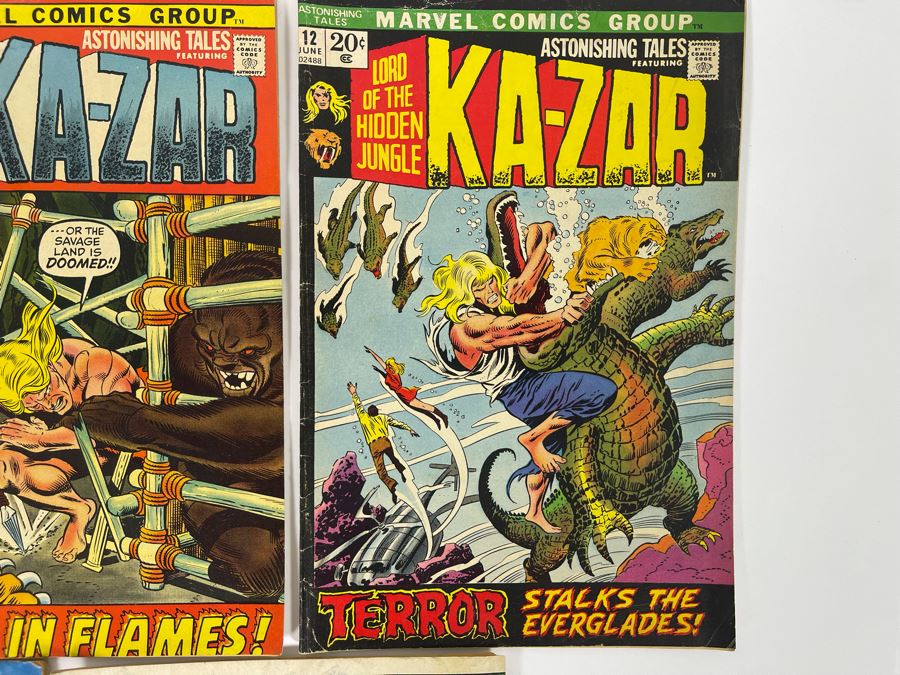 Vintage Astonishing Tales Comic Books: 9,10,12,13,14 [Photo 5]