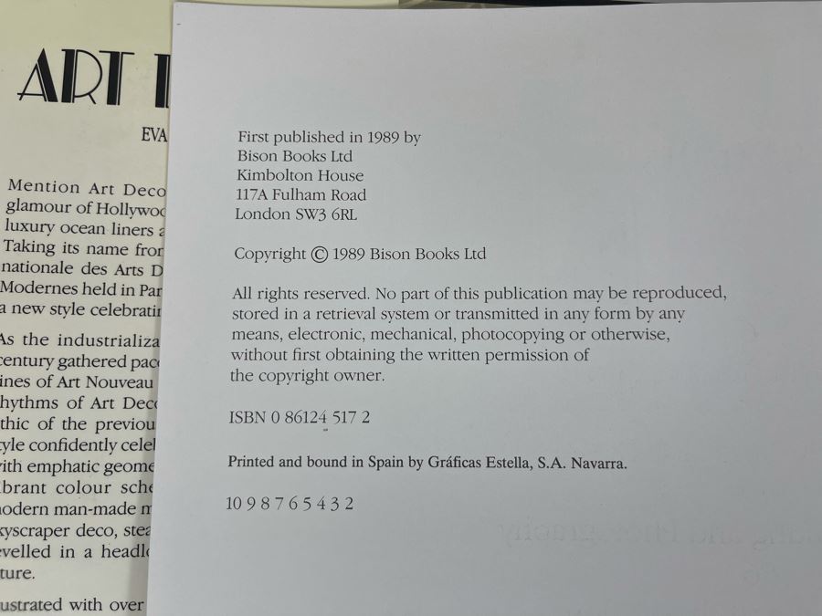 Art Deco Coffee Table Book By Eva Weber [Photo 4]