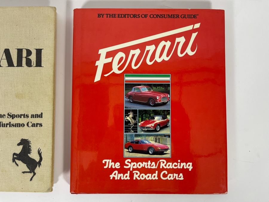 Pair Of Ferrari Books