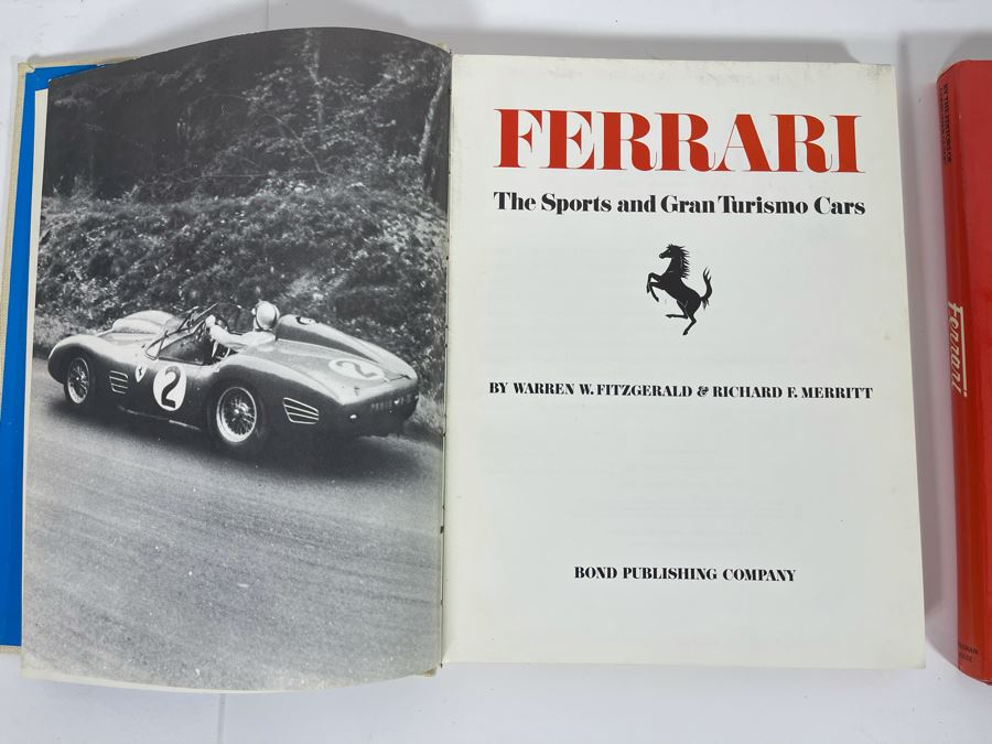 Pair Of Ferrari Books [Photo 3]