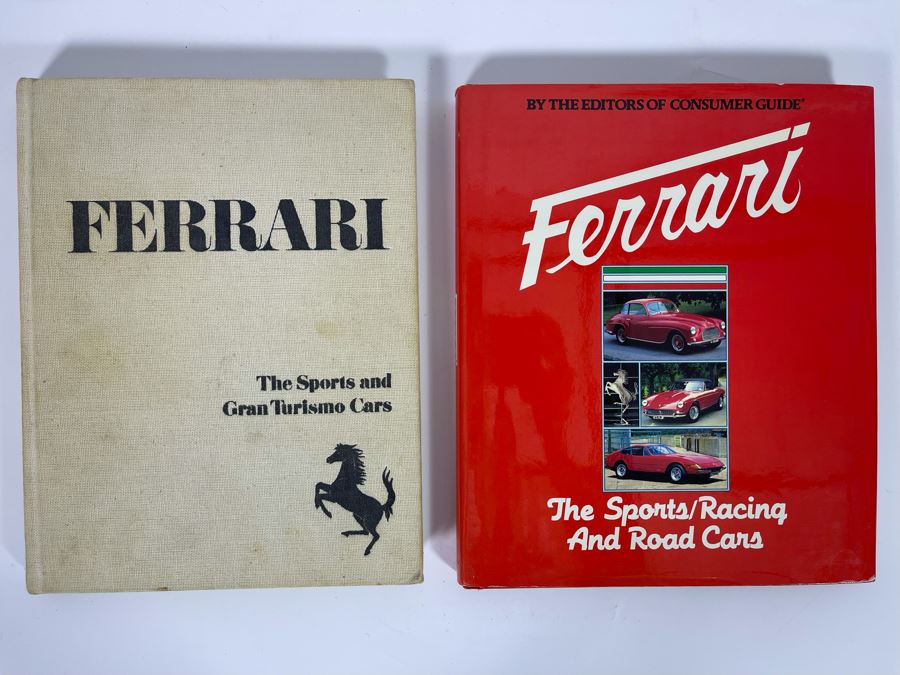 Pair Of Ferrari Books